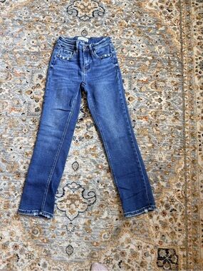 Flying Monkey Women's Straight Leg Jeans - Medium Blue Wash 00/24